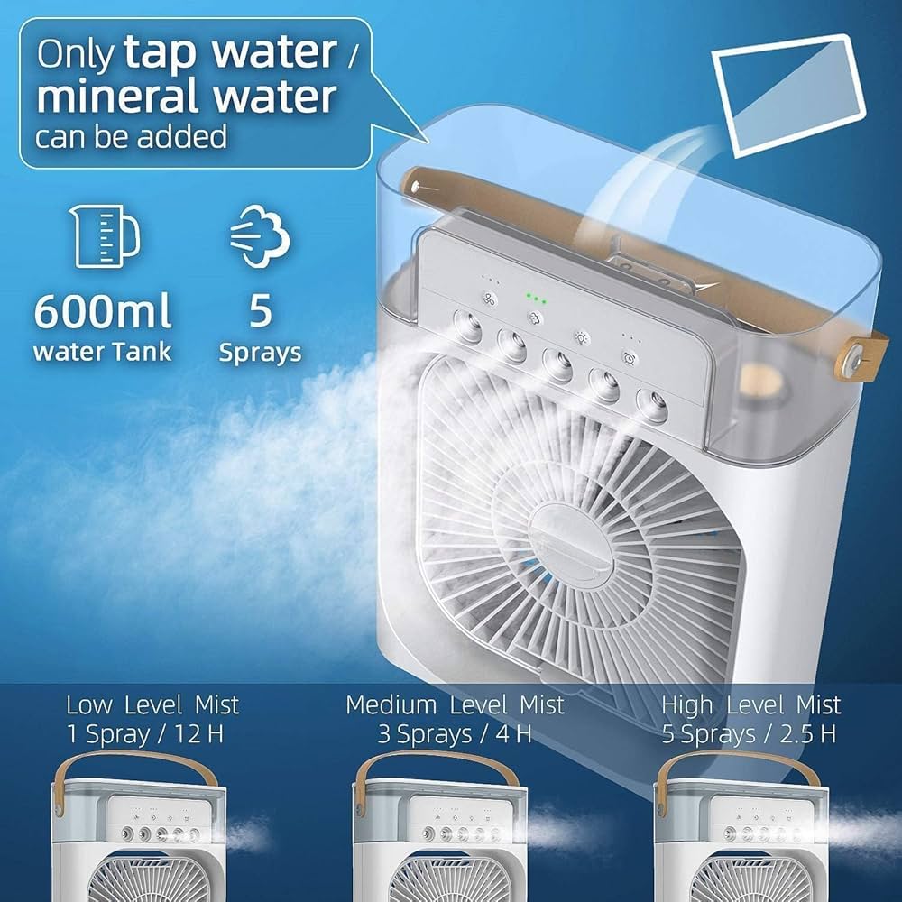 Portable Mini Air Cooler Fan